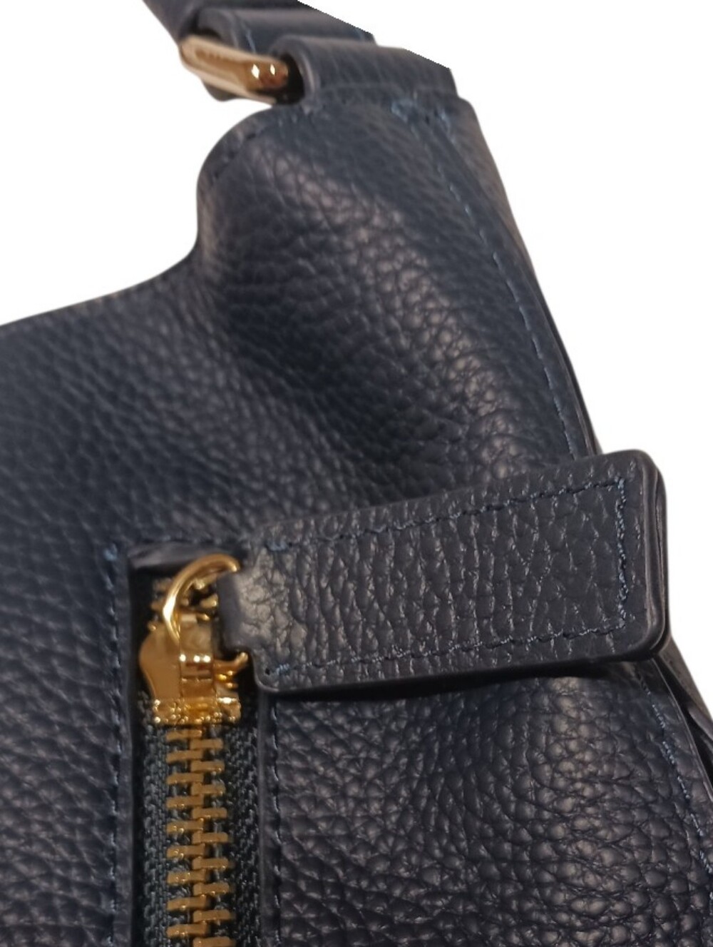 Tote Le Monde Florence Slouch Pebbled Leather Bag - Picture 6 of 15